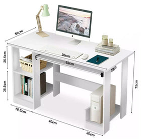 Home Office Computer Desk - White