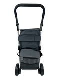 4 Wheeled Bag Soft Foam Grip Shopping Trolley - Grey