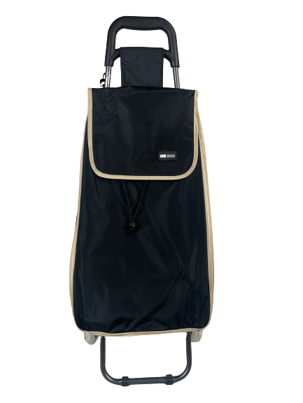 Wheel Shopping Trolley Black – HamptonandStewart