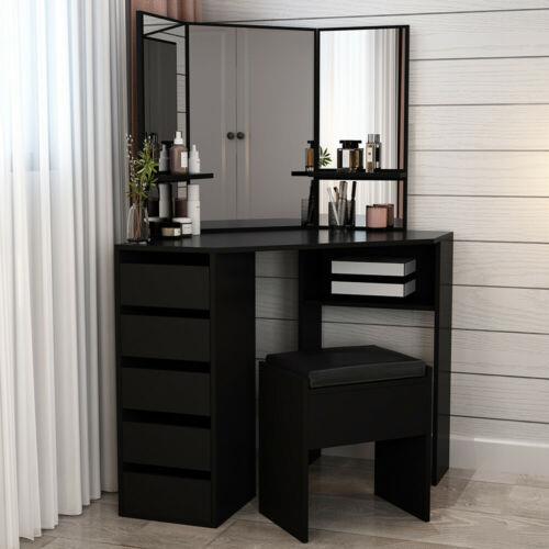 black dressing table and mirror Dressing Table Chic