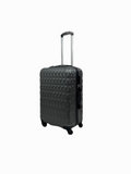 Light 4 Wheel Spinner Hard Shell Suitcase - Charcoal Grey